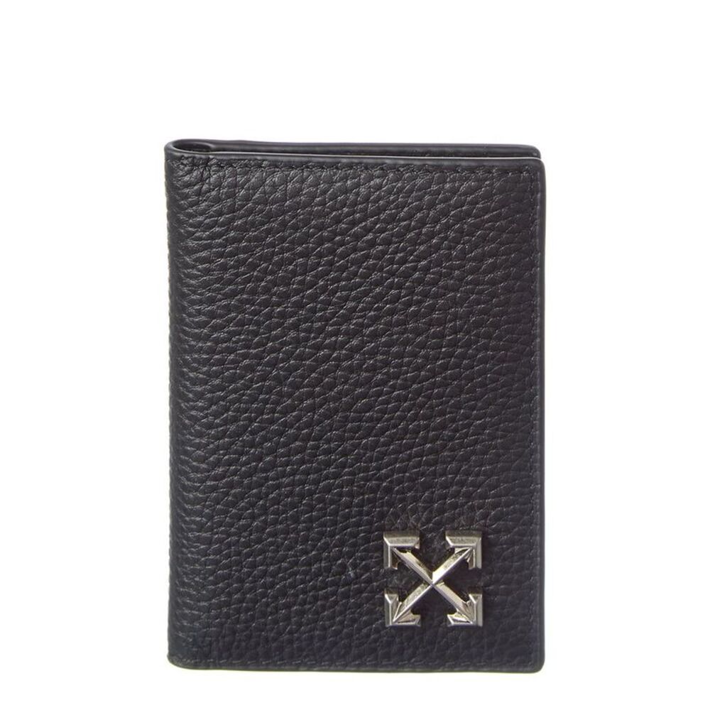 Off-White™ North/South Bifold Wallet, Black